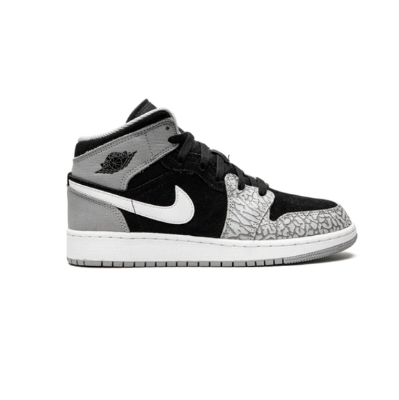Nike Other - Nike Air Jordan 1 Mid SE Elephant Print Size 4Y